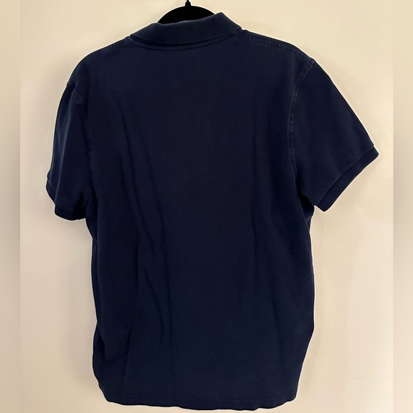 J Crew Polo Shirt Medium Navy - Picture 2 of 3